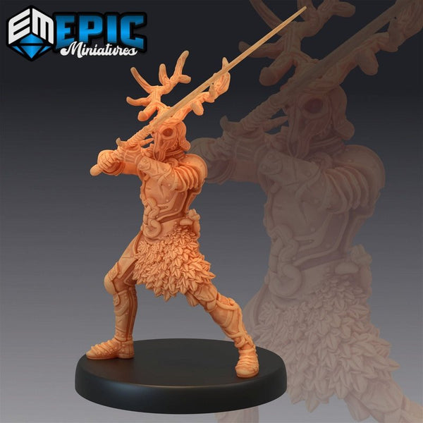 Green Knight 3D-printed model