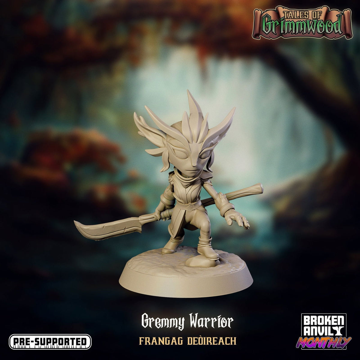 Gremmy Warrior - The Printable Dragon