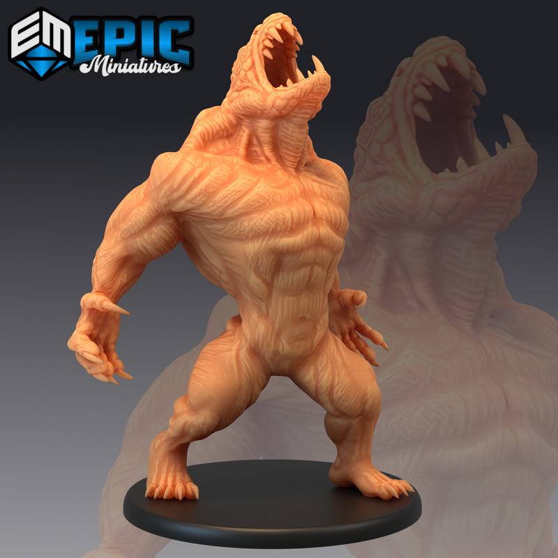 Grey Render 3D-printed model