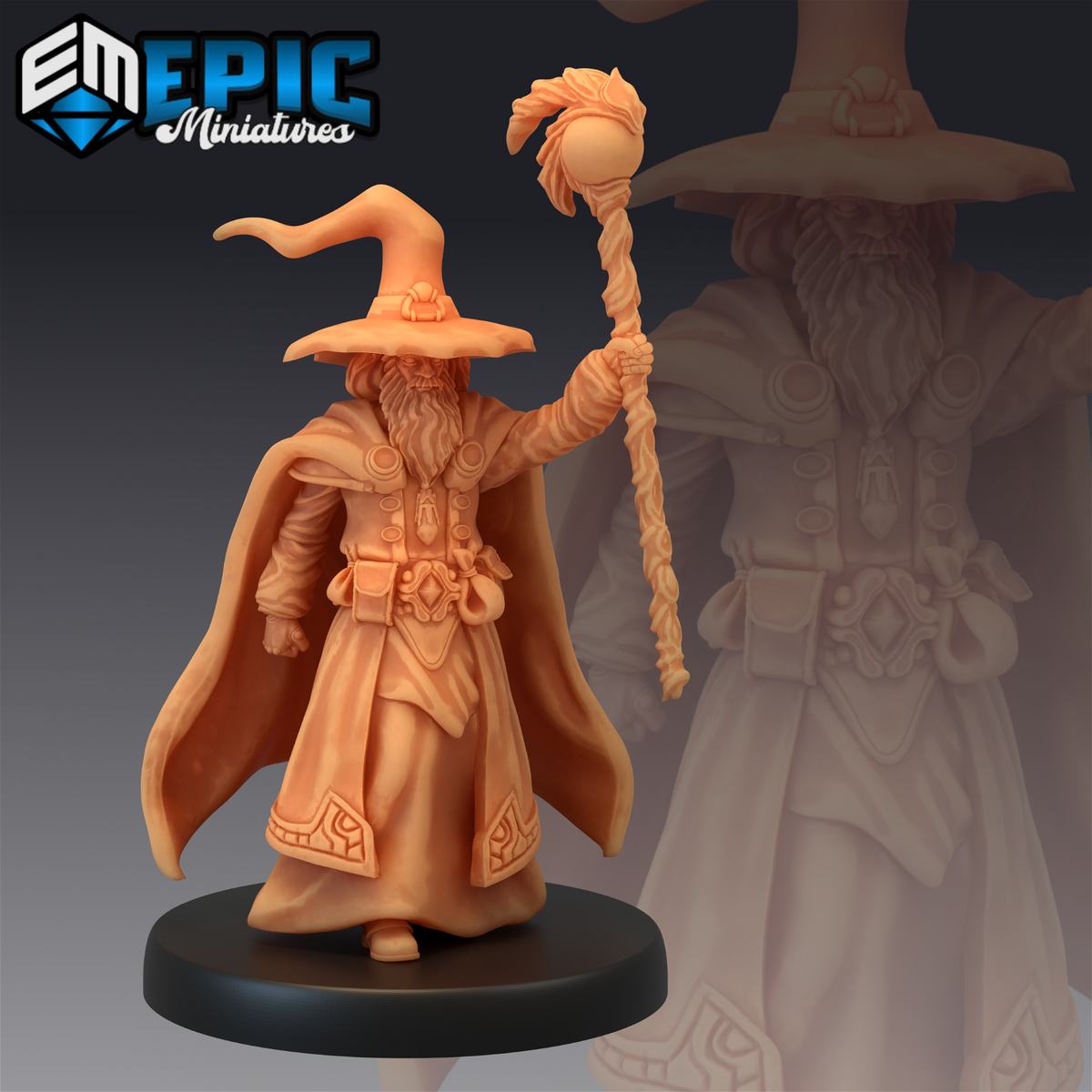 Grey Wizard - The Printable Dragon
