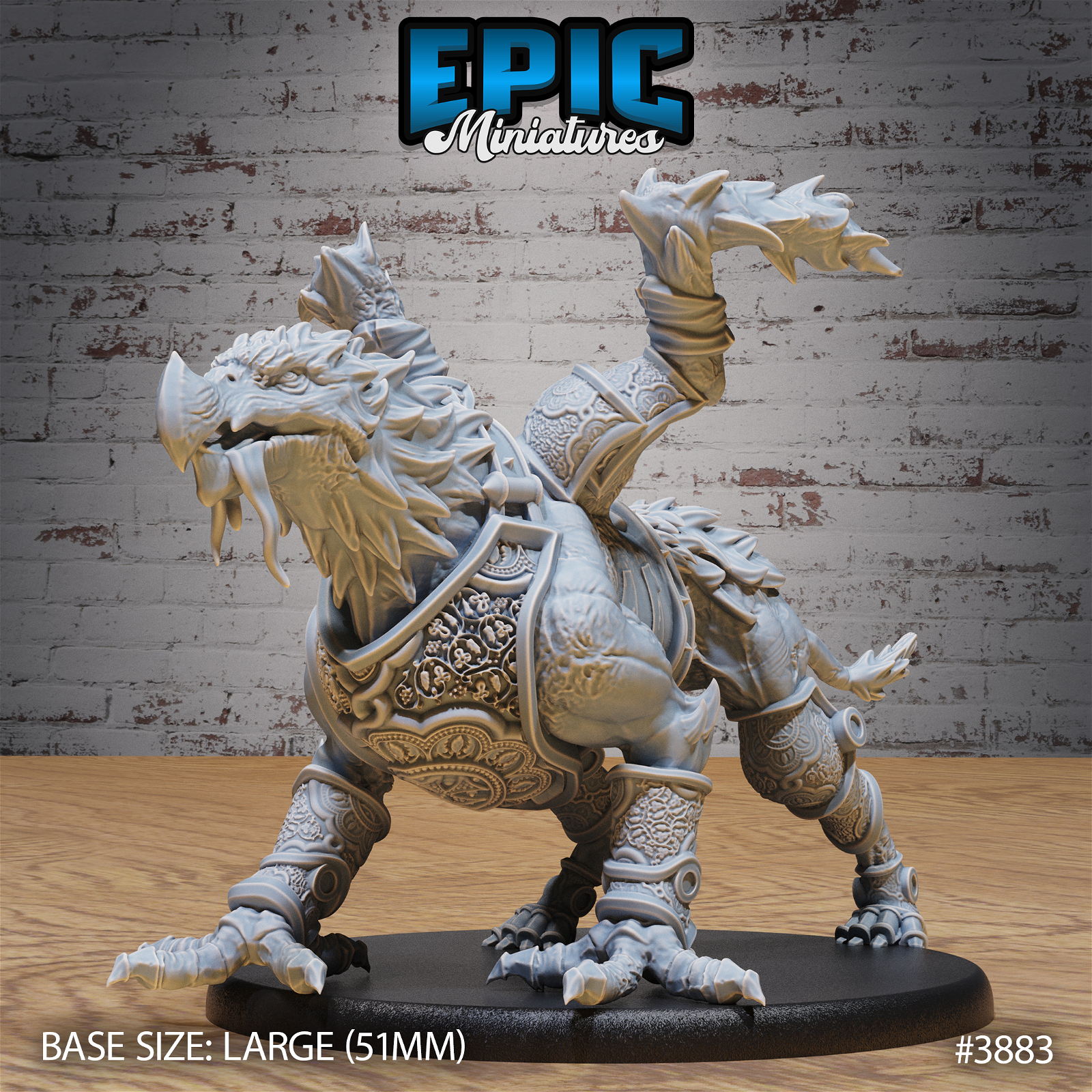 Griffin Undead - The Printable Dragon