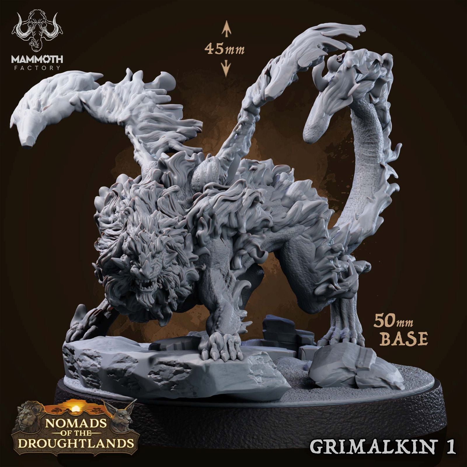 Grimalkin - The Printable Dragon