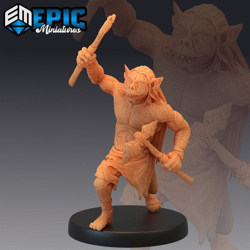 Grimlocks 3D-printed model