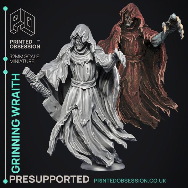 Grinning Wraith 3D-printed model