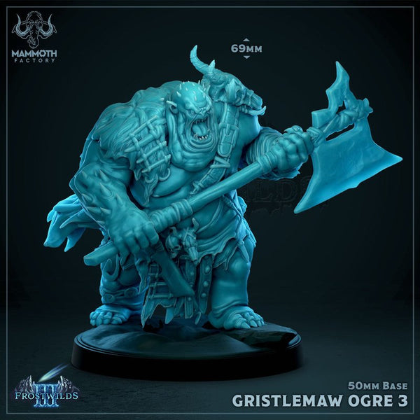 Gristlemaw Ogres 3D-printed model