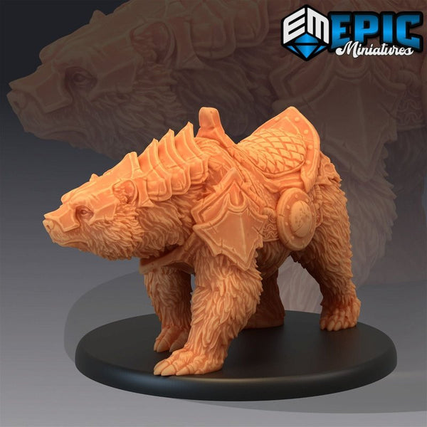 Grizzly Bear 3D-printed model