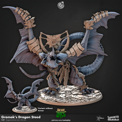 Gromoks Dragon Steed - The Printable Dragon