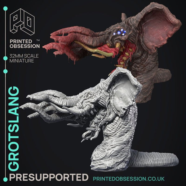Grotslang 3D-printed model
