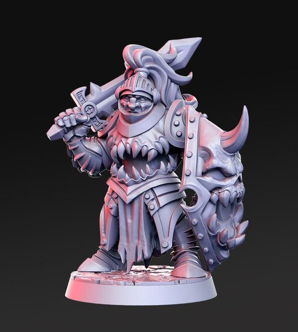 Grumm 3D-printed model