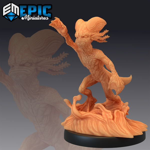 Grumpy Axolotl 3D-printed model