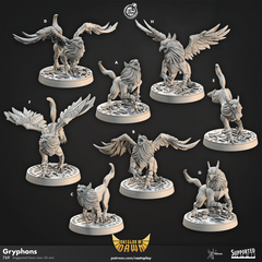 Gryphons - The Printable Dragon