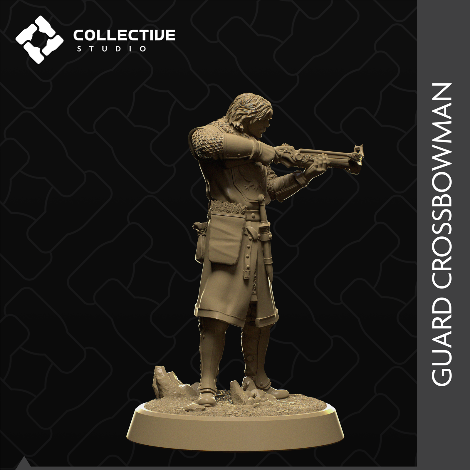 Guard Crossbowman - The Printable Dragon