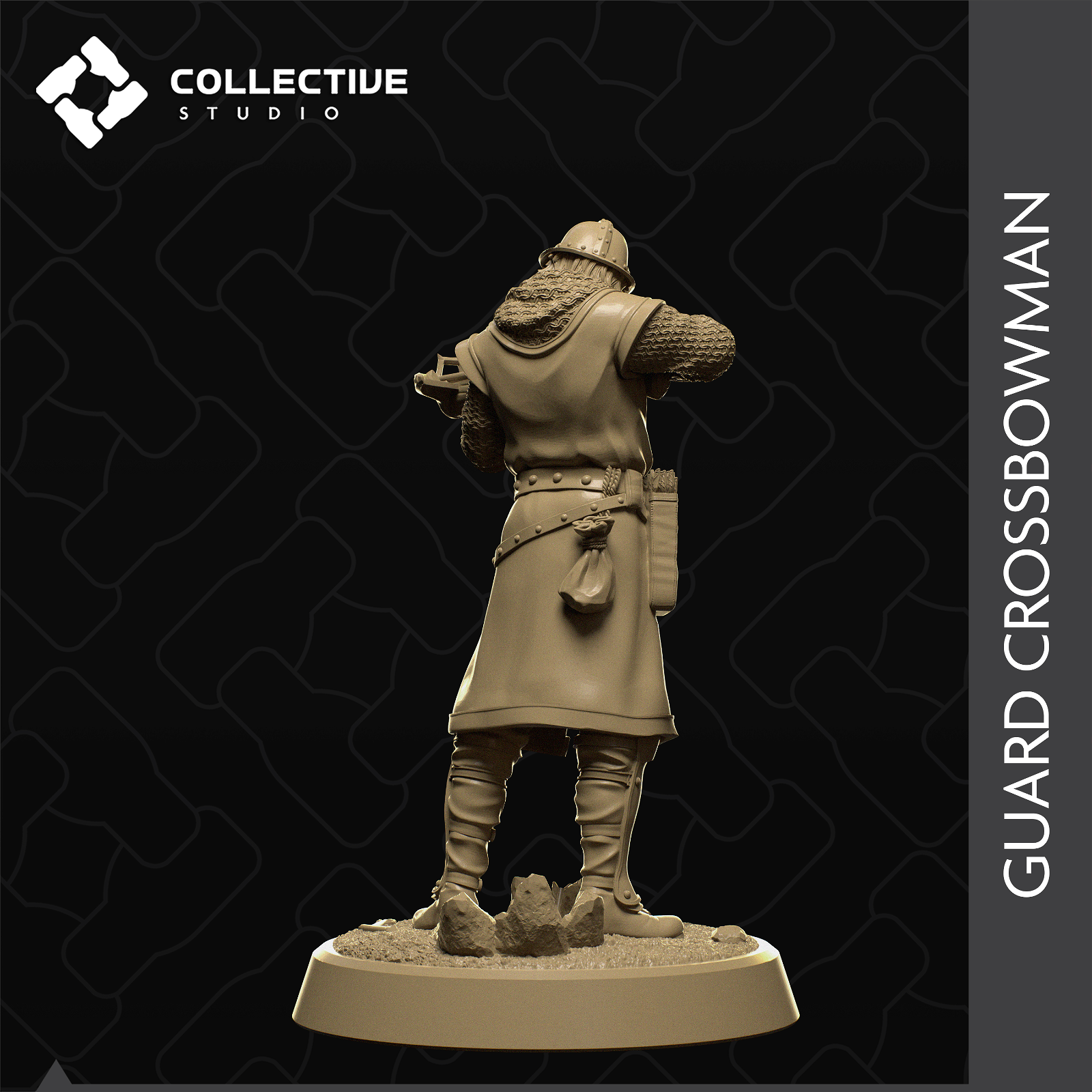 Guard Crossbowman - The Printable Dragon