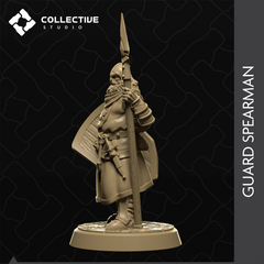 Guard Spearman - The Printable Dragon