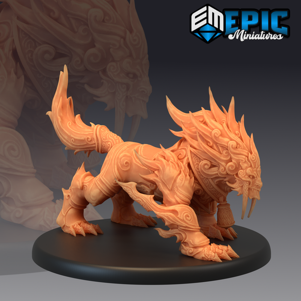 Guardian Fuu Tiger 3D-printed model