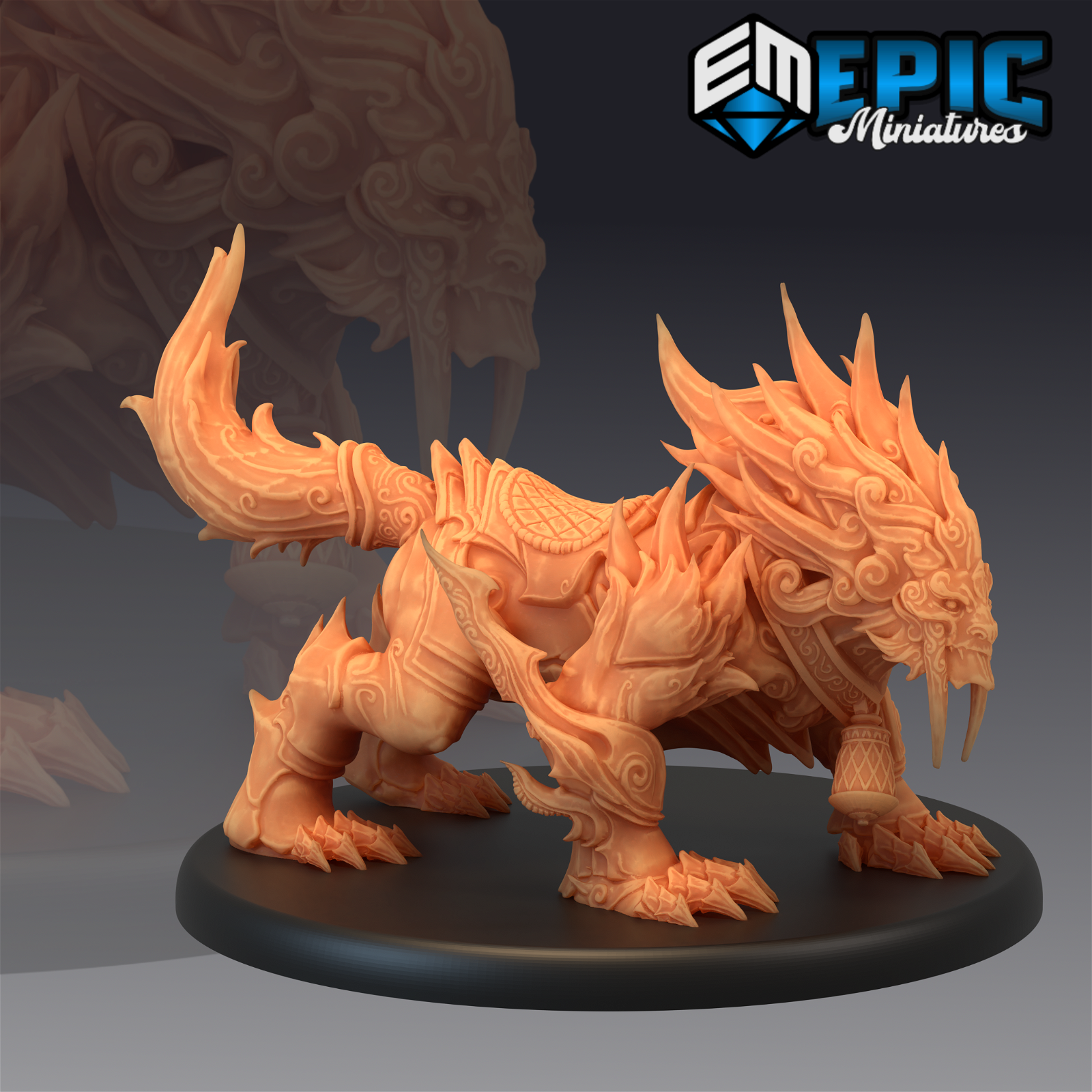 Guardian Fuu Tiger - The Printable Dragon