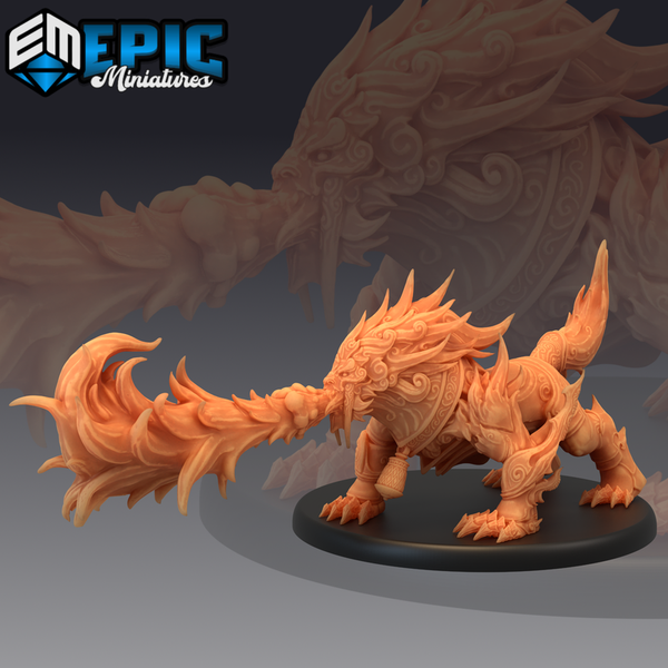 Guardian Fuu Tiger 3D-printed model