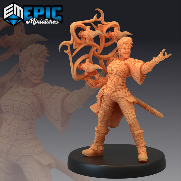 Guild Mage 3D-printed model