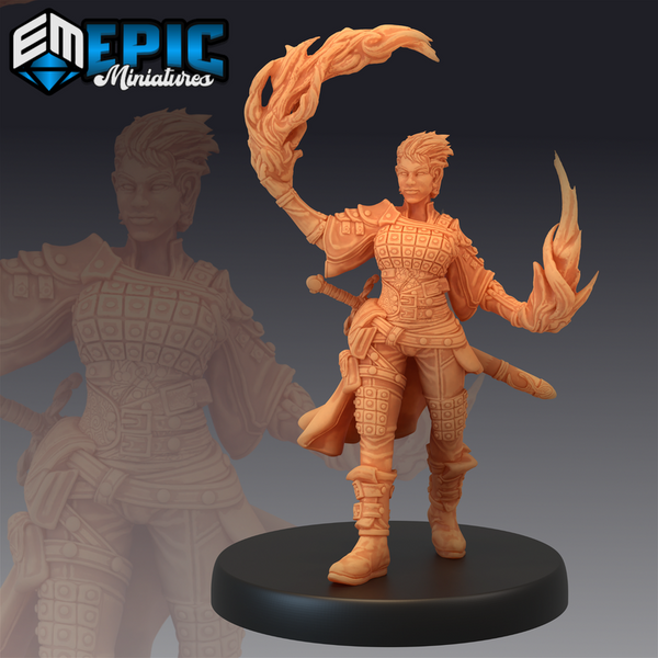 Guild Mage 3D-printed model