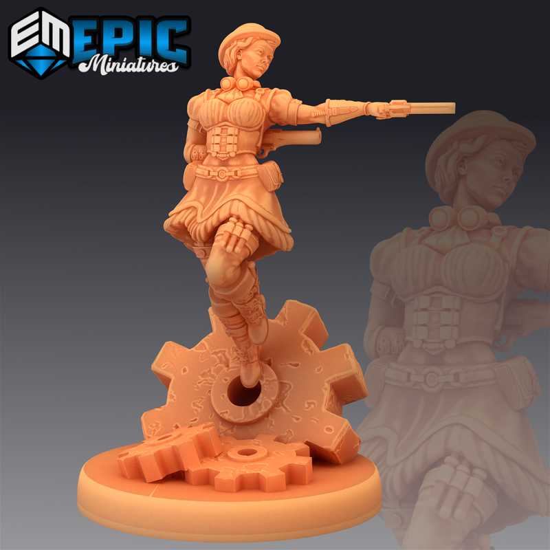Gunner Dorothy 3D-printed model
