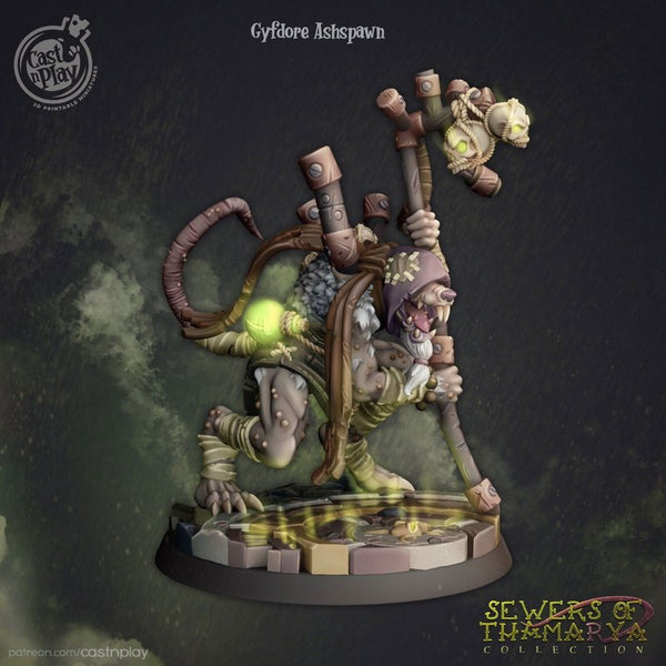Gyfdore Ashspawn 3D-printed model