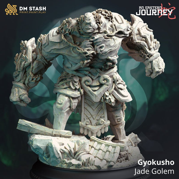 Gyokusho - Jade Golem 3D-printed model