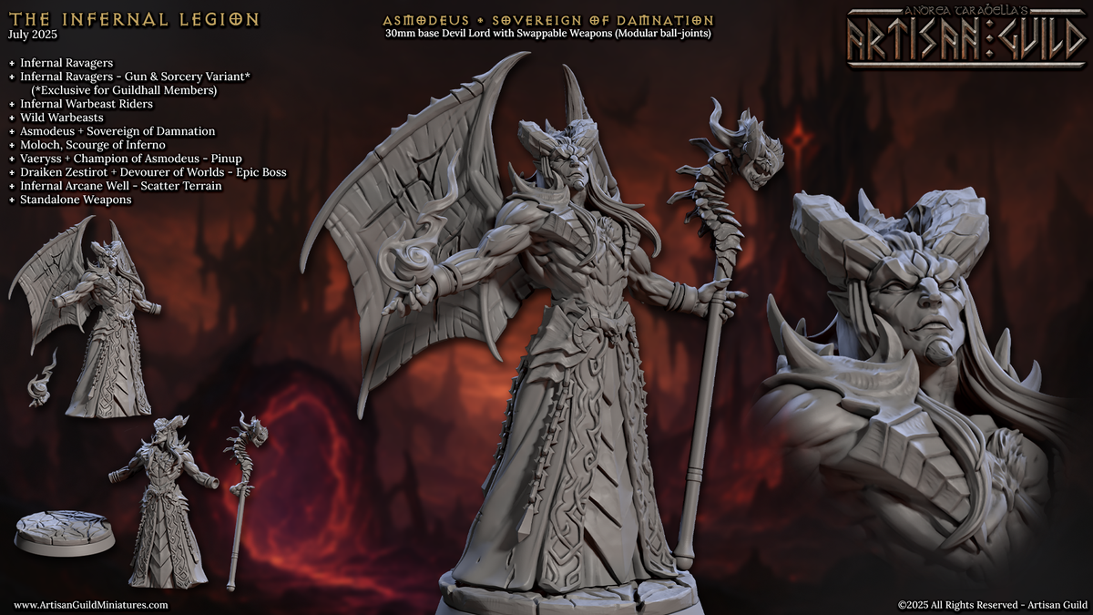 Asmodeus, Sovereign of Damnation