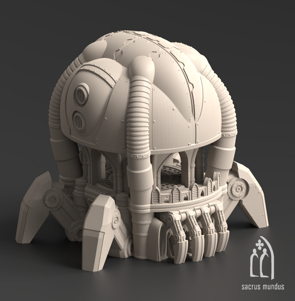 Hades Harvester 3D-printed model