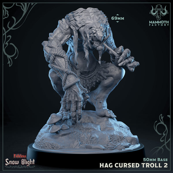 Hag Cursed Trolls 3D-printed model