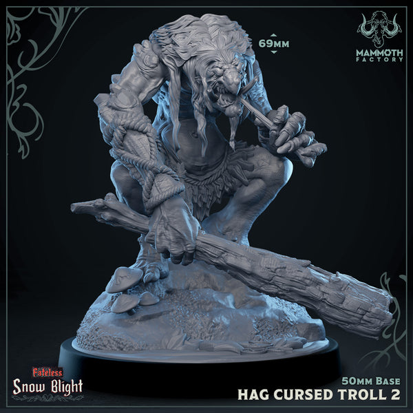 Hag Cursed Trolls 3D-printed model