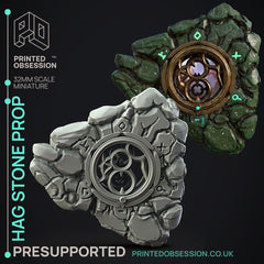 Hag Stone 3D-printed model
