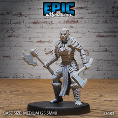 Half-Orc Marauder 3D-printed model