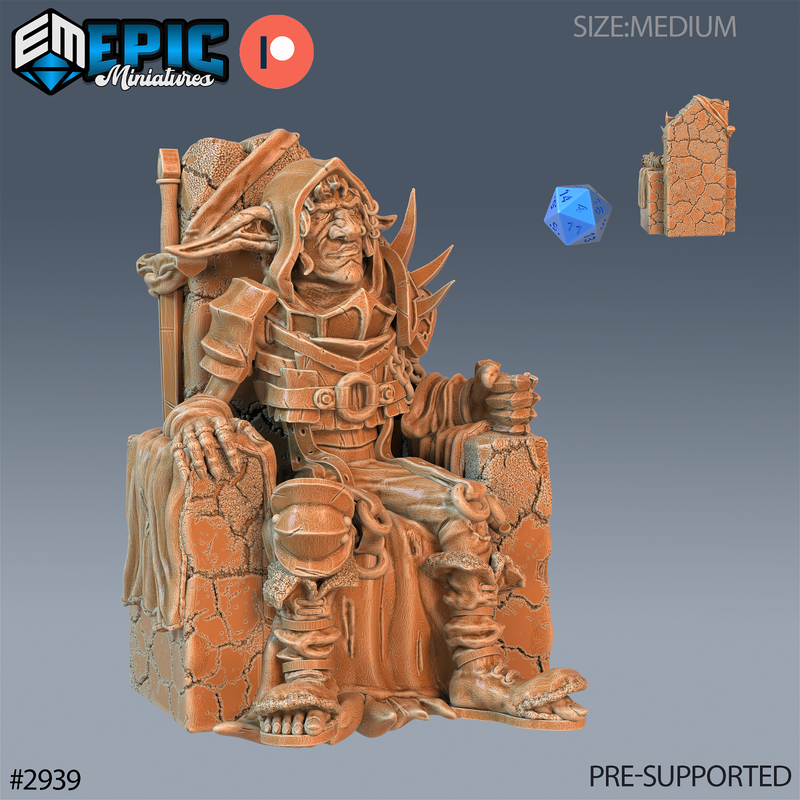 Half Goblin Bandit 3D-printed model