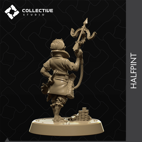 Half Pint Delloit 3D-printed model