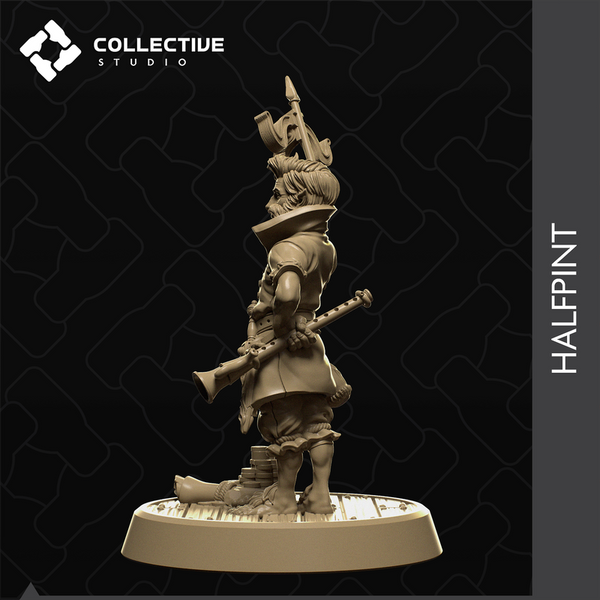 Half Pint Delloit 3D-printed model