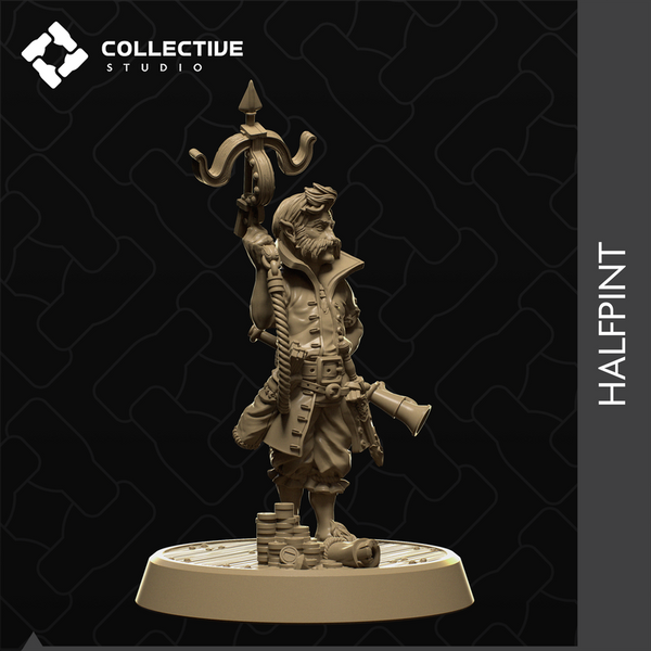 Half Pint Delloit 3D-printed model