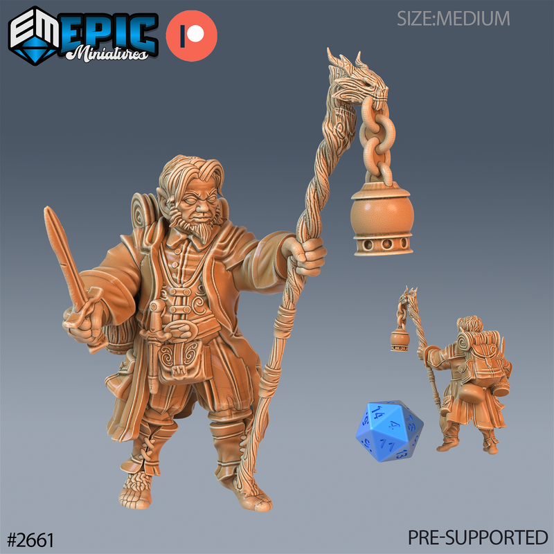 Halfing Adventurer 3D-printed model
