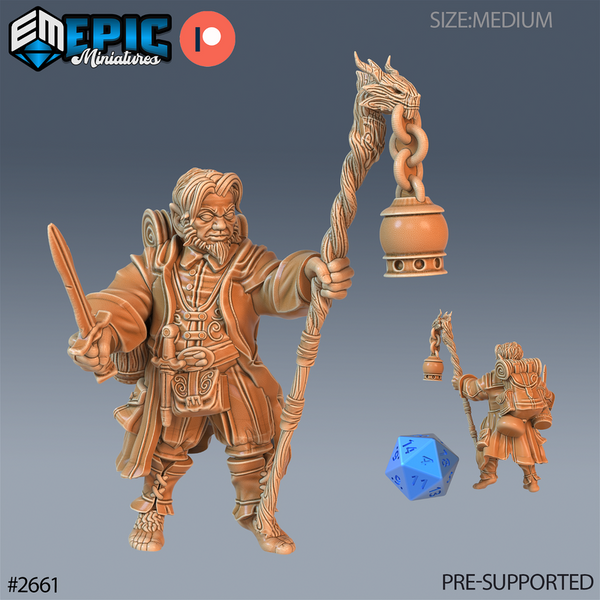 Halfing Adventurer 3D-printed model