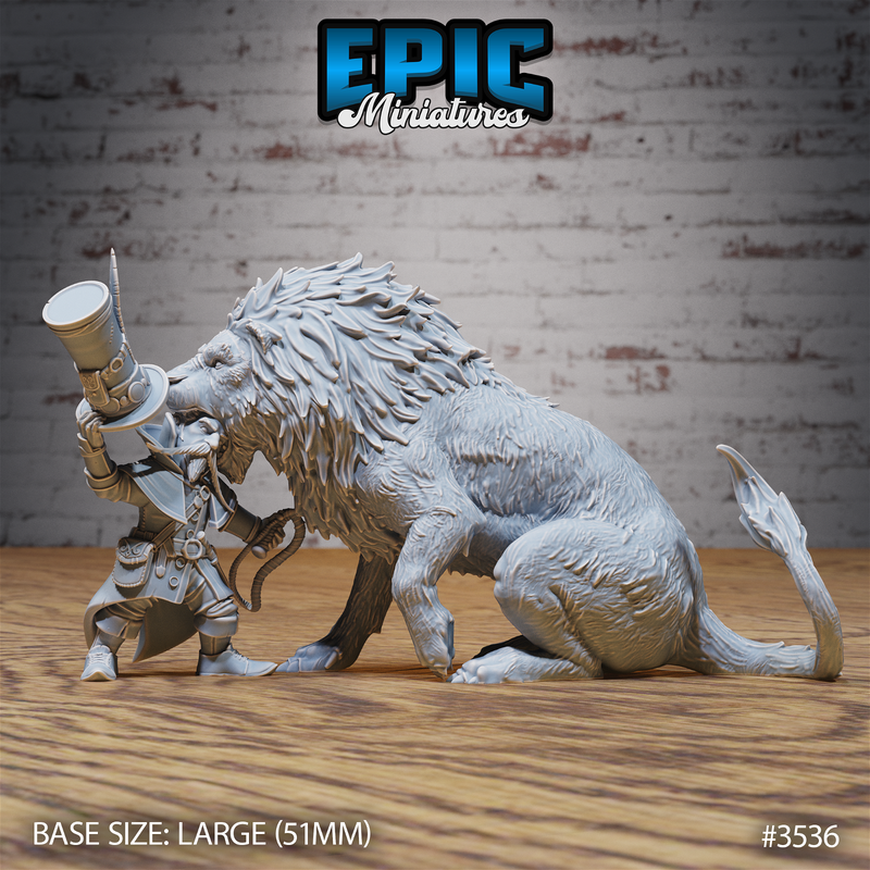 Halfing Animal Tamer 3D-printed model