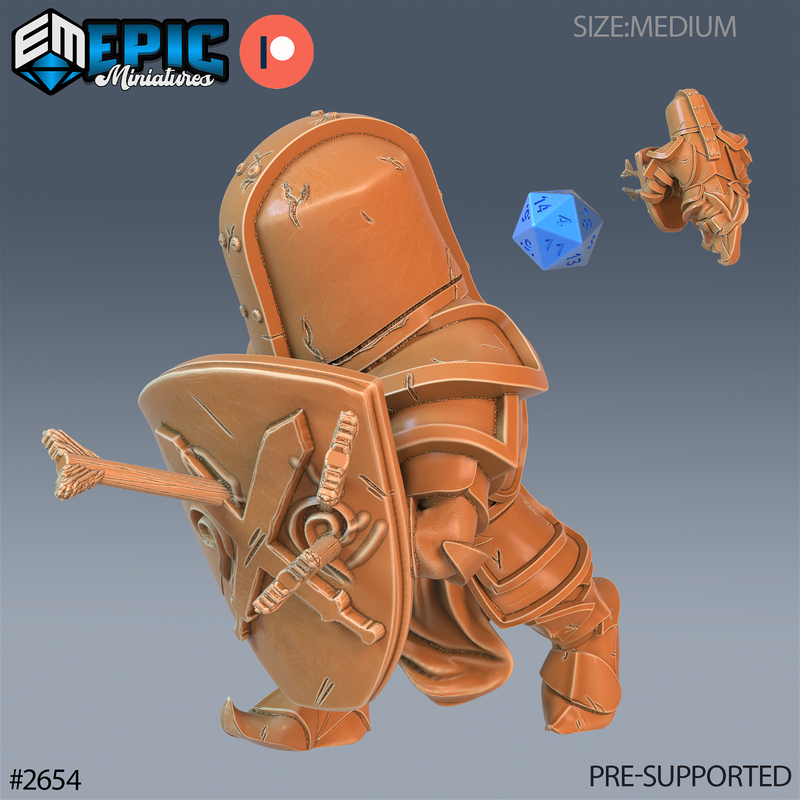 Halfing Juggernaut 3D-printed model