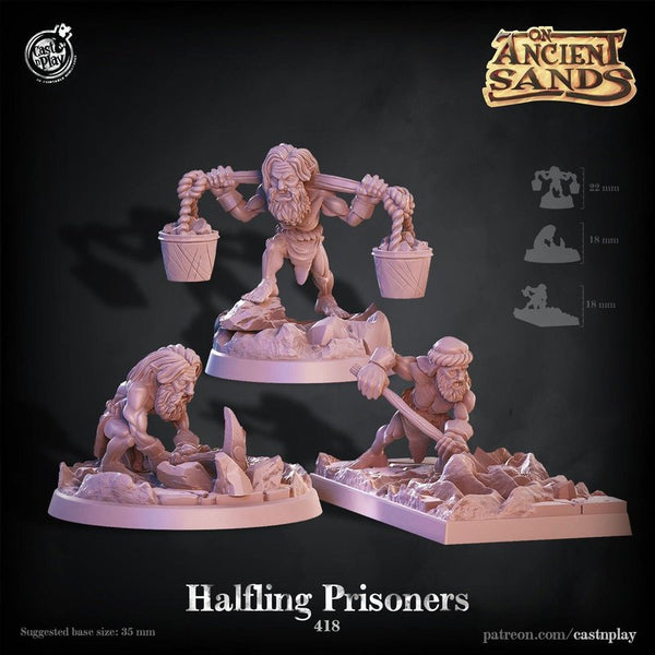Halfing Prisoners 3D-printed model