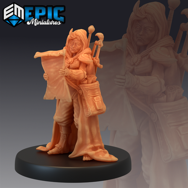 Halfing Rogue 3D-printed model