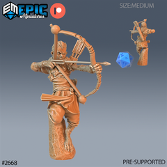 Halfing Skin Changer 3D-printed model