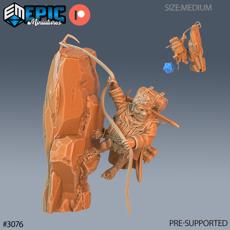 Halfing Travler 3D-printed model