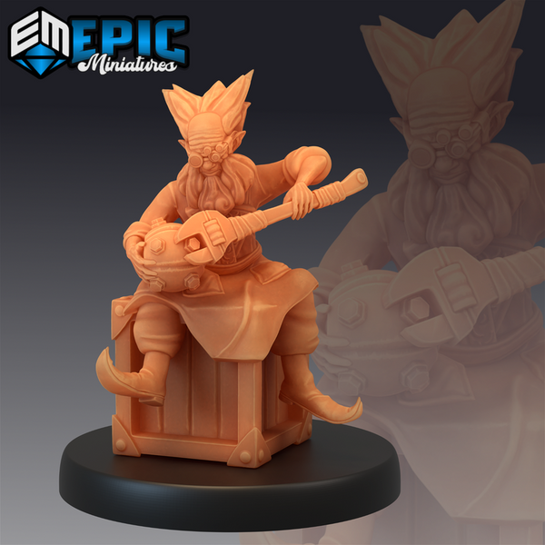 Halfling Inventor 3D-printed model