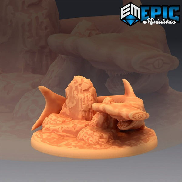 Hammerhead Shark 3D-printed model