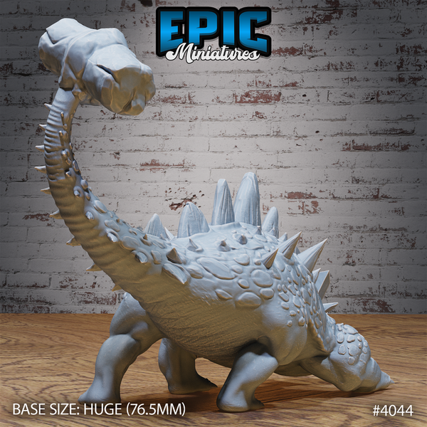 Hammertail Dinosaur 3D-printed model