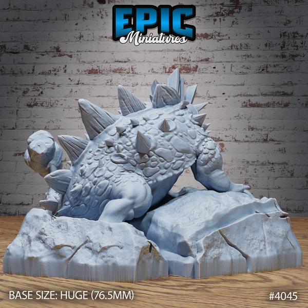 Hammertail Dinosaur 3D-printed model