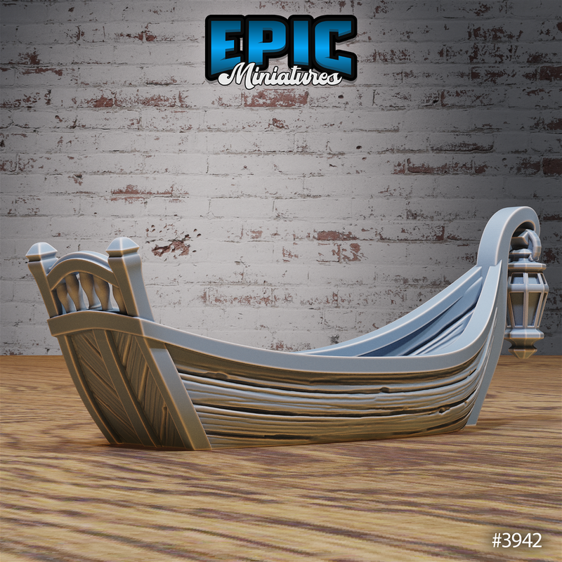 Harbor Boats 3D-printed model