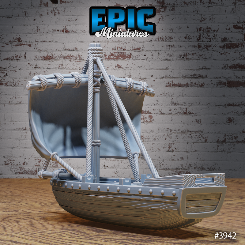 Harbor Boats 3D-printed model